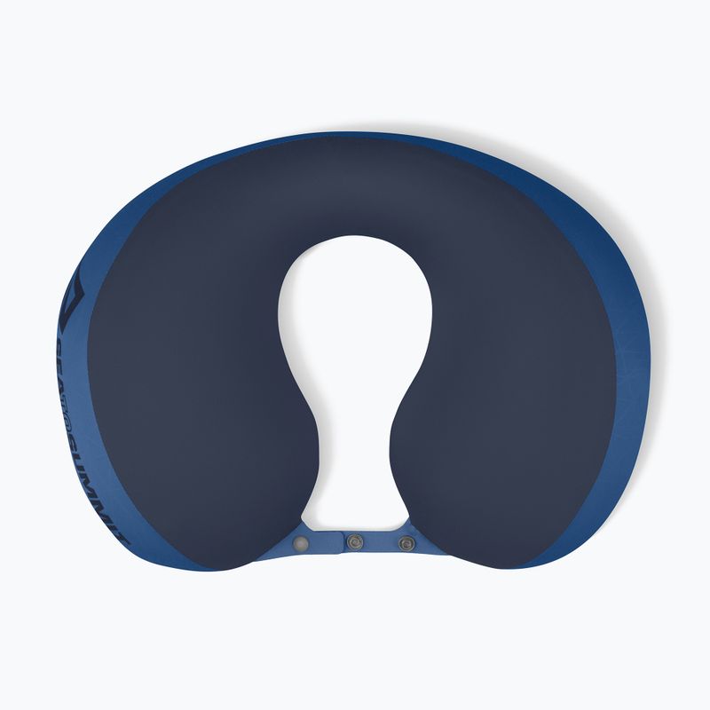 Туристическа възглавница Sea To Summit Aeros Premium Travel navy peony 2