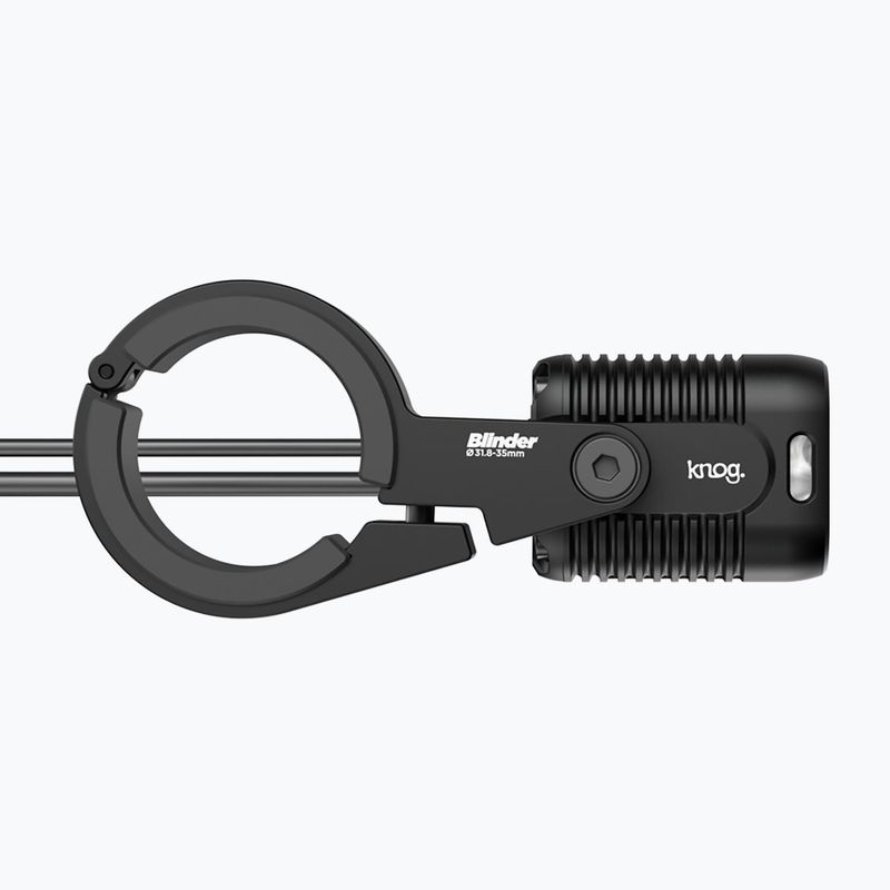Knog Blinder X 1800 предна светлина за велосипед + 10000mAh батерия черна 3