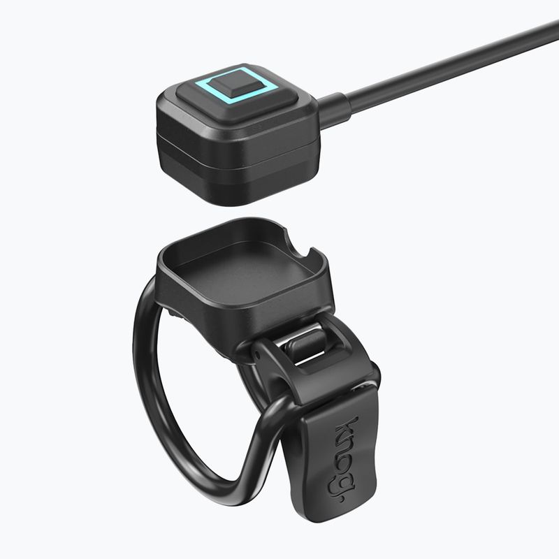 Knog Blinder X 1800 предна светлина за велосипед + 10000mAh батерия черна 5