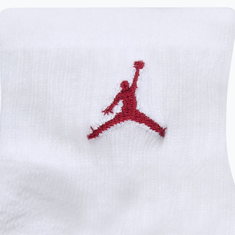Детски чорапи Air Jordan Jumpman Quarter 3 pairs white 3