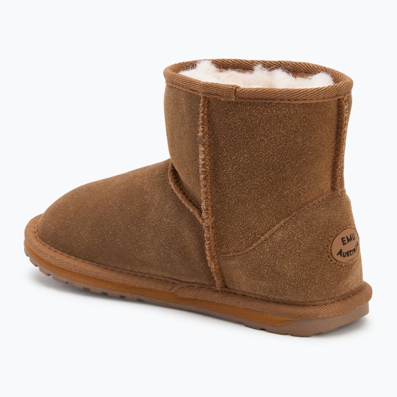 Emu Австралия Wallaby Mini chastnut детски ботуши за сняг 3
