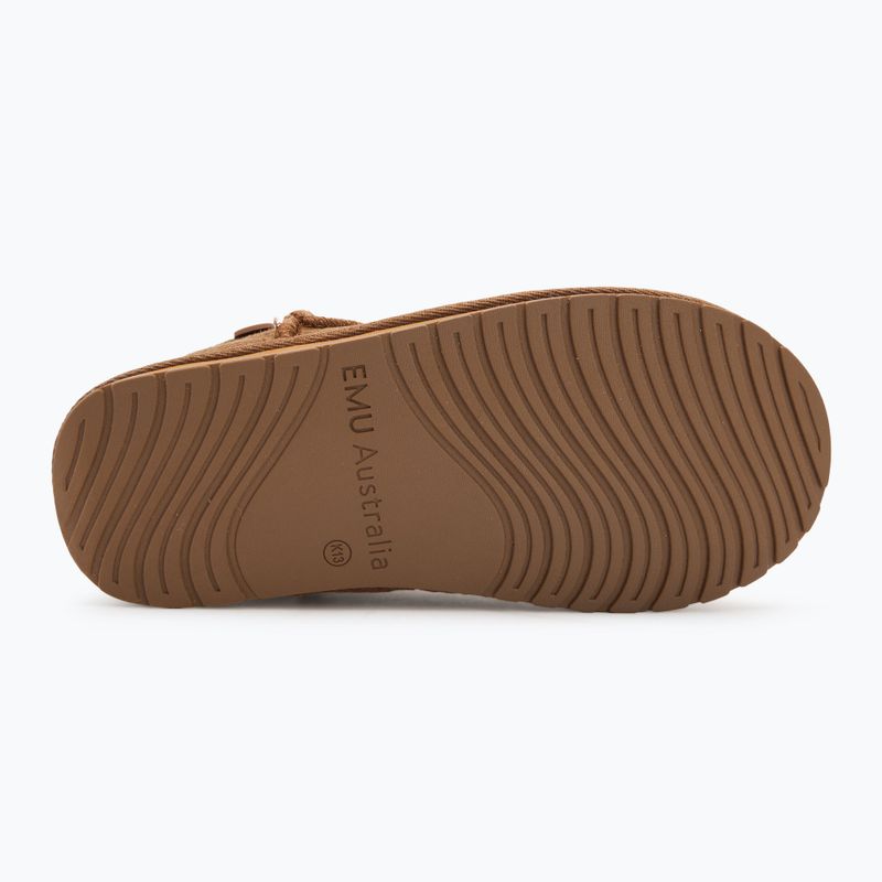 Emu Австралия Wallaby Mini chastnut детски ботуши за сняг 4