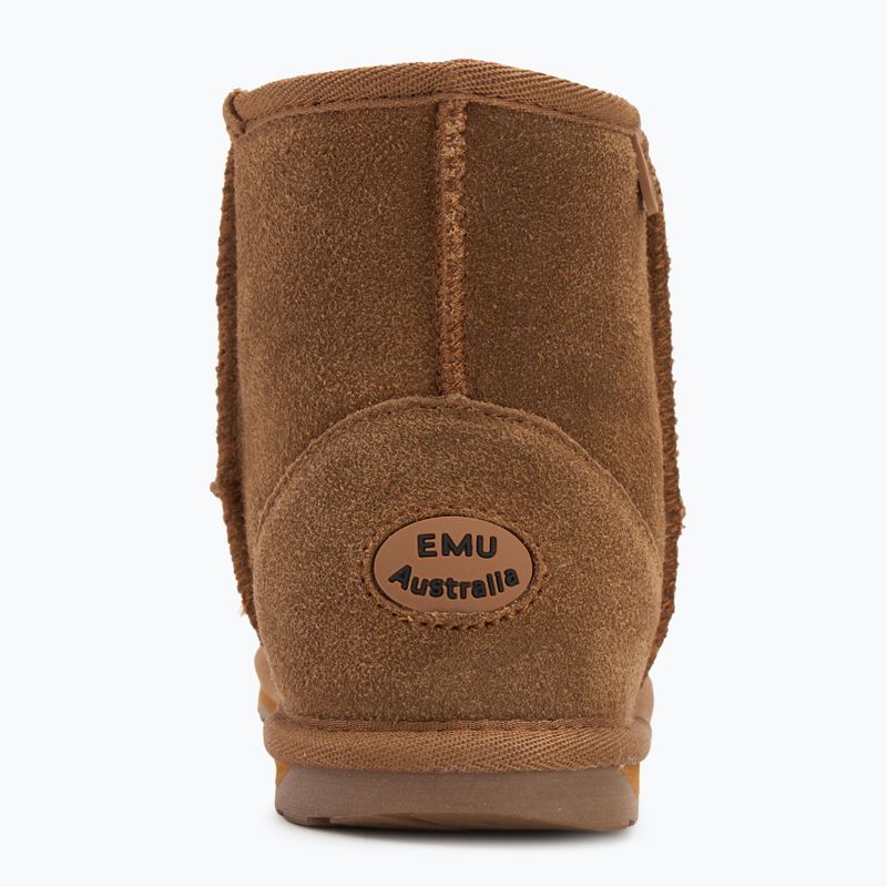 Emu Австралия Wallaby Mini chastnut детски ботуши за сняг 6