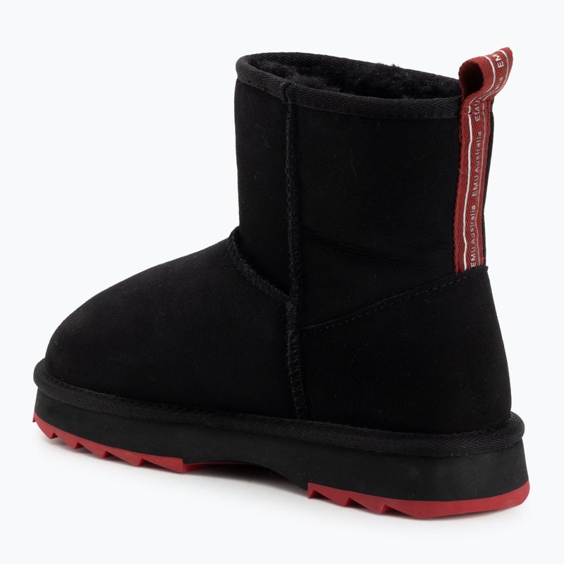 Дамски ботуши за сняг EMU Australia Sharky Mini black/cherry 3