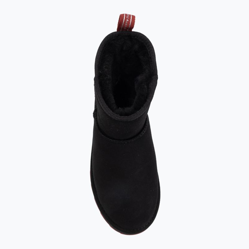 Дамски ботуши за сняг EMU Australia Sharky Mini black/cherry 5