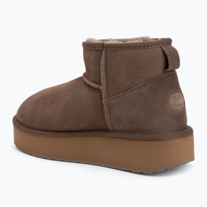 Дамски ботуши за сняг EMU Australia Stinger Micro Flatform 2.0 mushroom 3