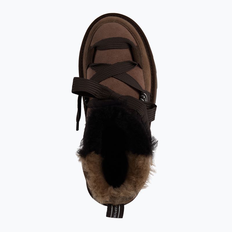 Дамски ботуши за сняг EMU Australia Blurred Micro Patchwork chocolate 3