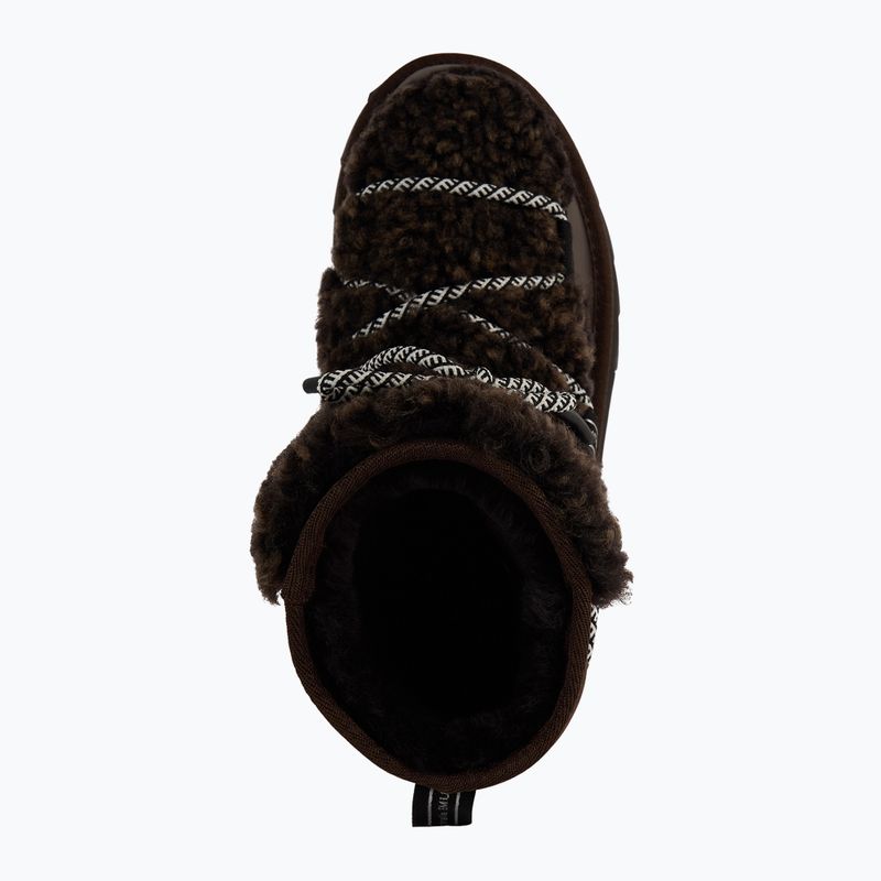 Дамски ботуши за сняг EMU Australia Blurred Teddy chocolate 2