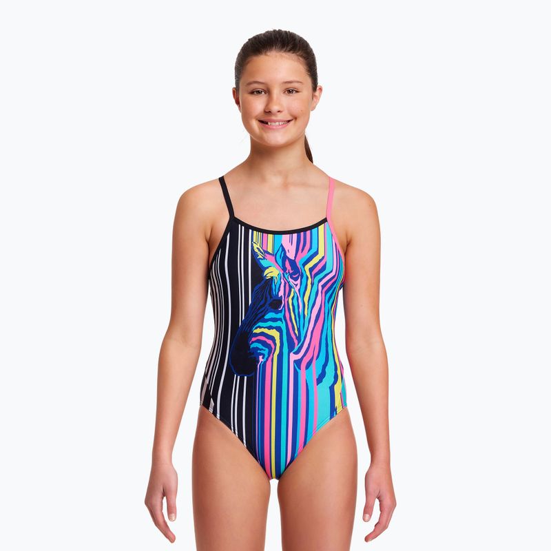 Детски бански костюм Funkita Diamond Back One Piece Zorse Code FS11G00885 4