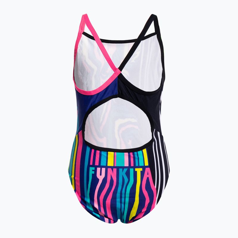Детски бански костюм Funkita Diamond Back One Piece Zorse Code FS11G00885 2