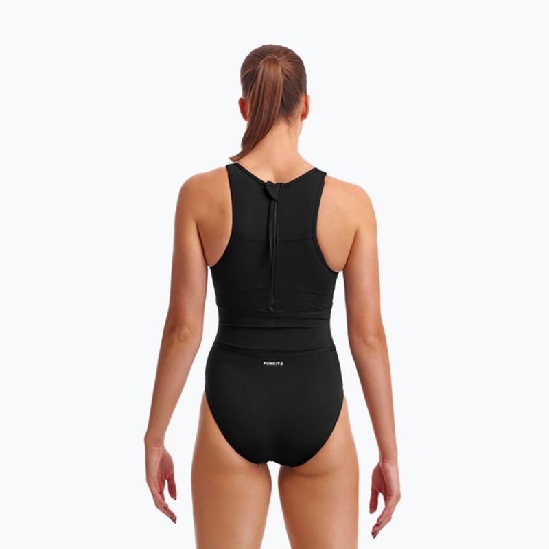 Funkita Hi Flyer One Piece Дамски бански костюм Black FKS003L00038 6
