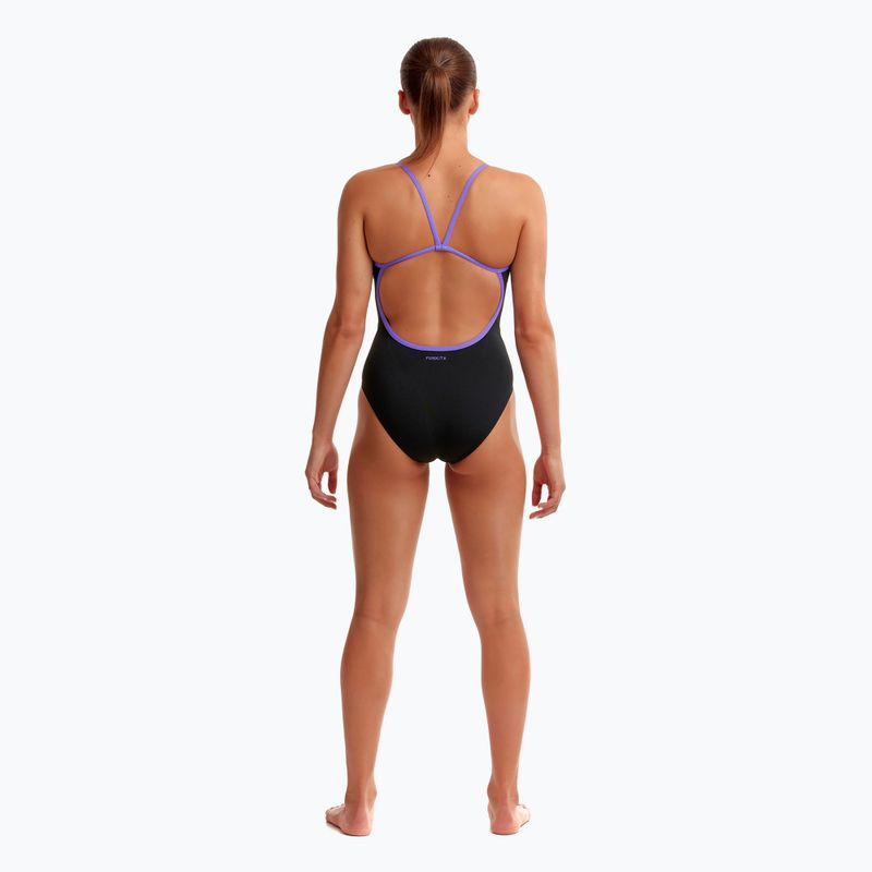 Дамски бански костюм от една част Funkita Single Strap One Piece night mare 6