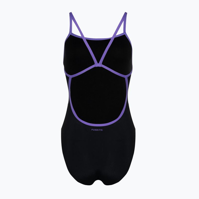 Дамски бански костюм от една част Funkita Single Strap One Piece night mare 2