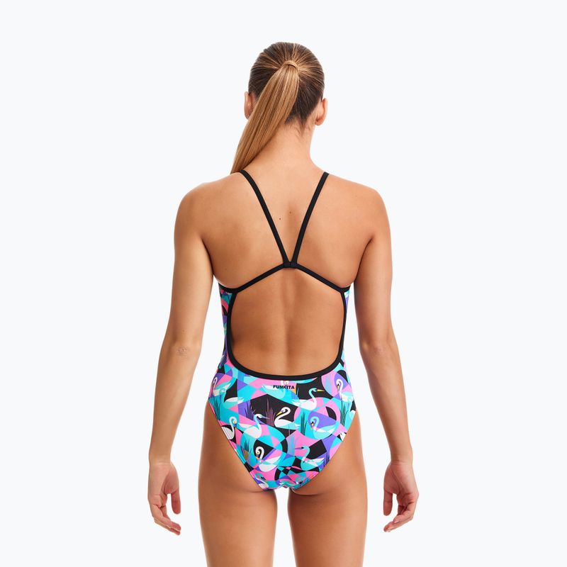 Детски бански костюм Funkita Eco с една презрамка син FKS030G7133008 6