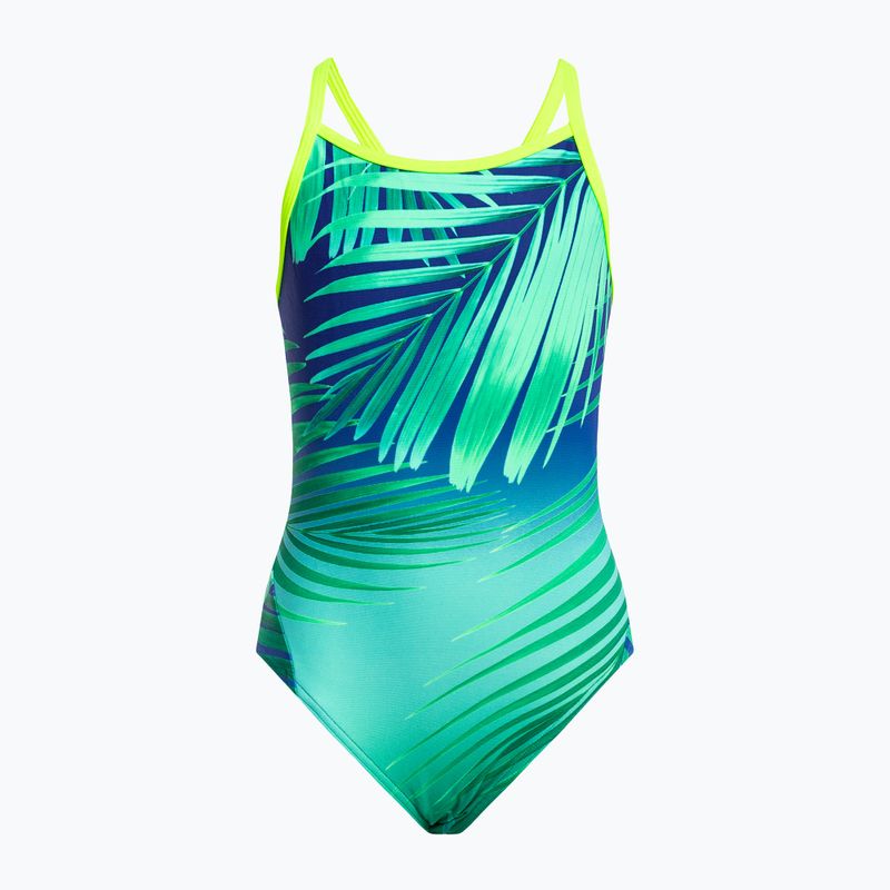 Детски бански костюм от една част Funkita Diamond Back тюркоаз FS11G7131508