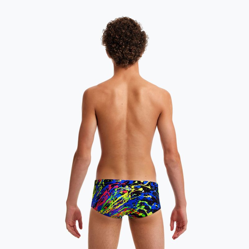 Детски бански гащета FUNKY TRUNKS Sidewinder Trunks colorful FTS010B7129624 6