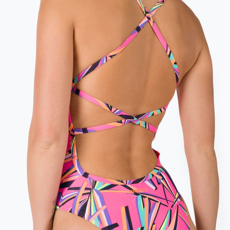 Funkita дамски бански от една част с презрамки в розово FS38L7138808 7