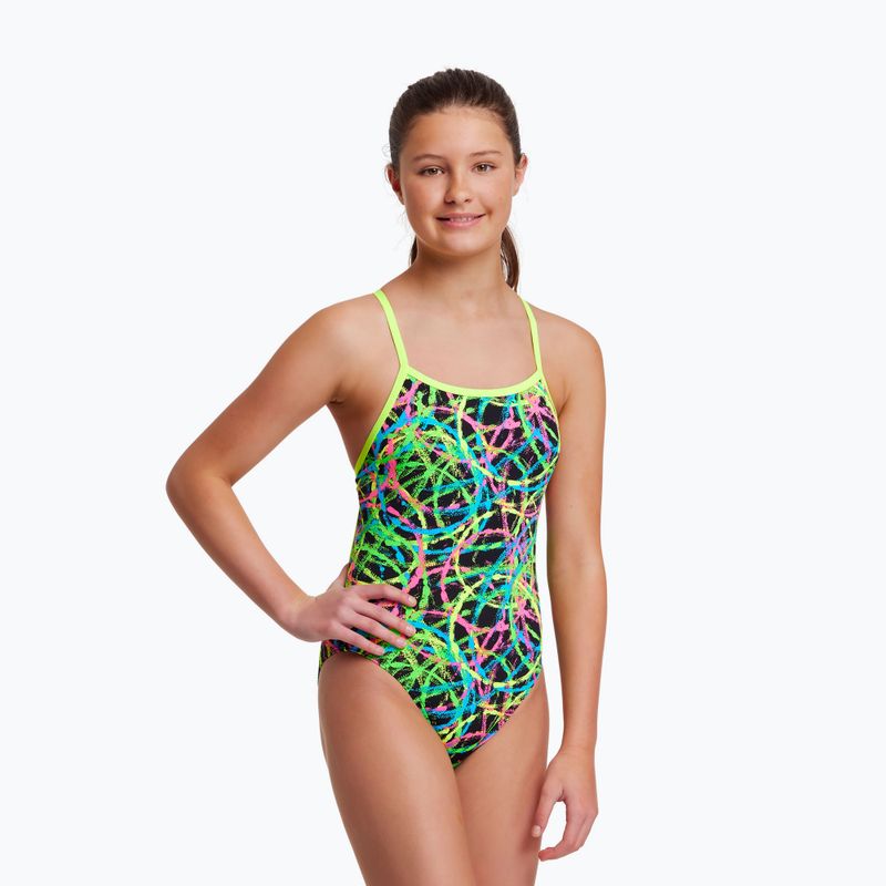 Детски бански костюм Funkita Eco с една презрамка цвят FS16G7139308 5
