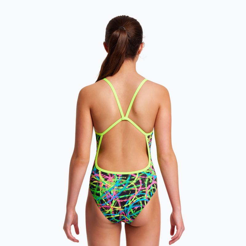 Детски бански костюм Funkita Eco с една презрамка цвят FS16G7139308 6