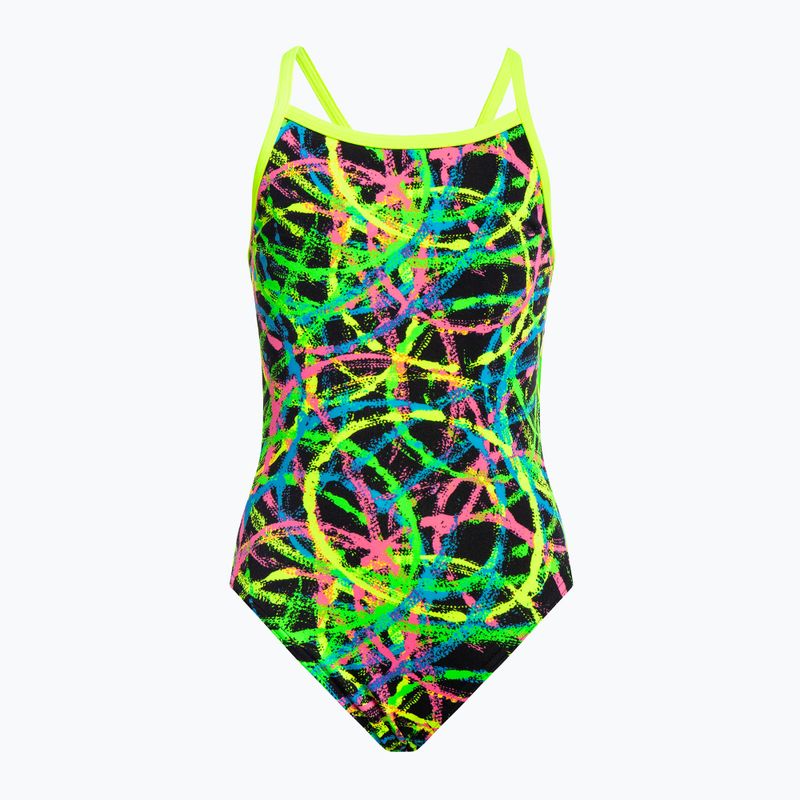 Детски бански костюм Funkita Eco с една презрамка цвят FS16G7139308
