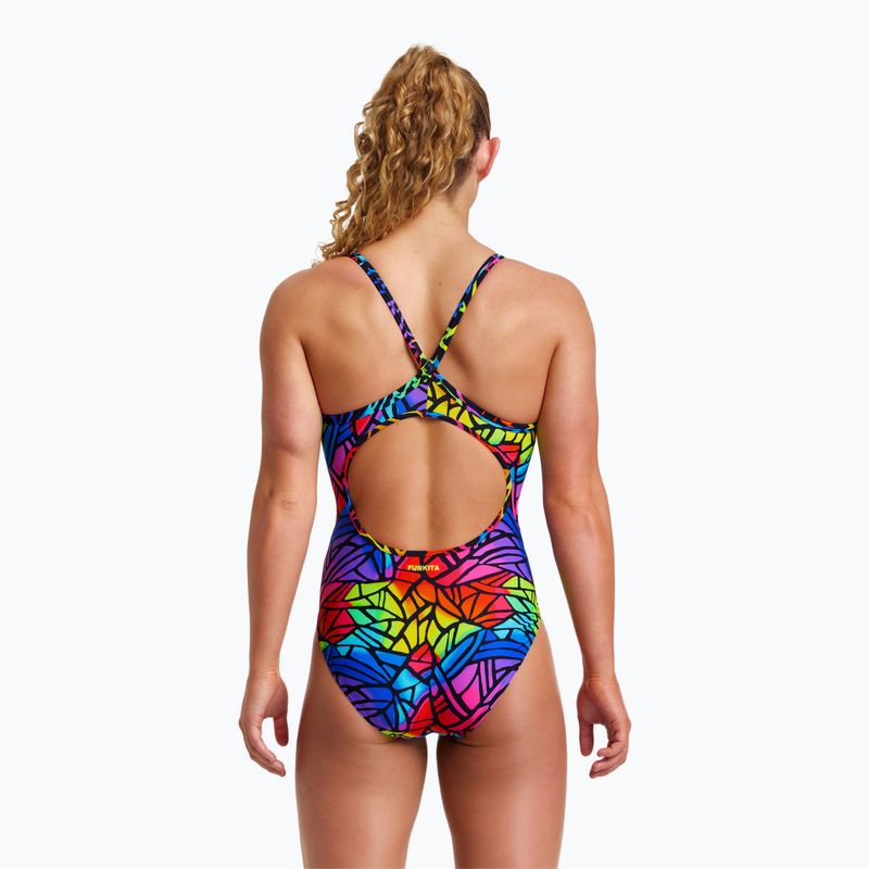 Дамски бански костюм от една част Funkita Diamond back cabbage patch FS11L7139408 6