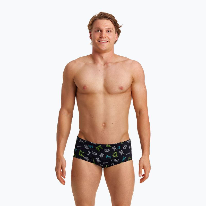 Мъжки бански FUNKY TRUNKS Classic Trunks black FTS001M71400 4