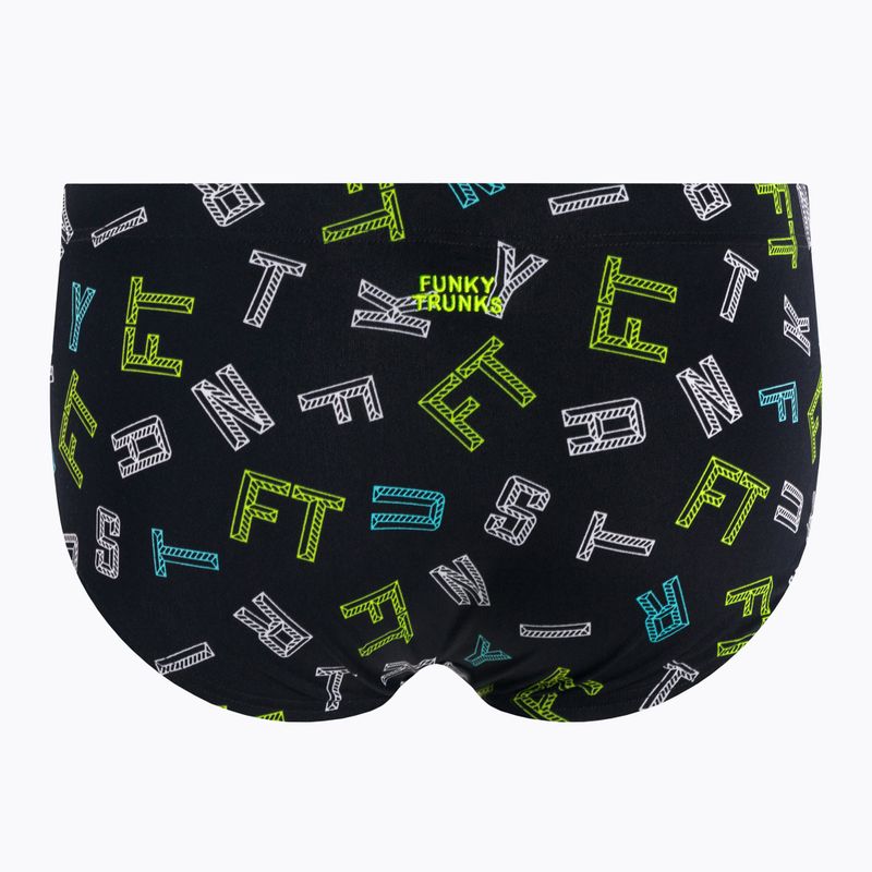 Мъжки бански FUNKY TRUNKS Classic Trunks black FTS001M71400 2