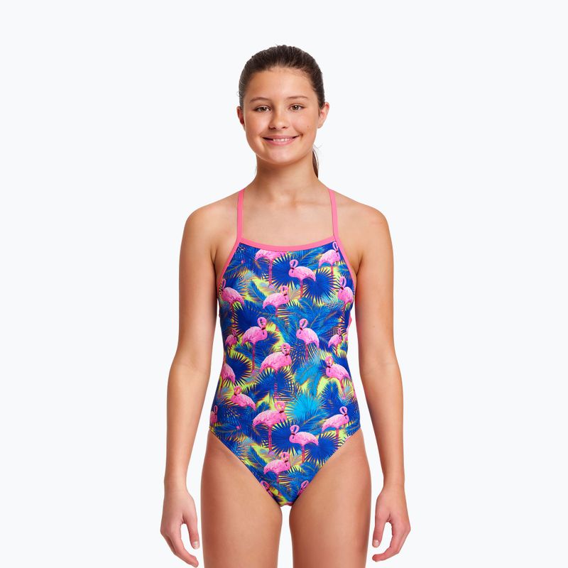 Funkita Детски бански с презрамки синьо и розово FS38G71414 4