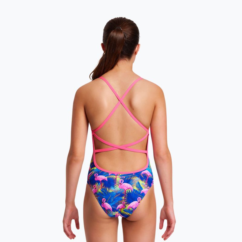 Funkita Детски бански с презрамки синьо и розово FS38G71414 5