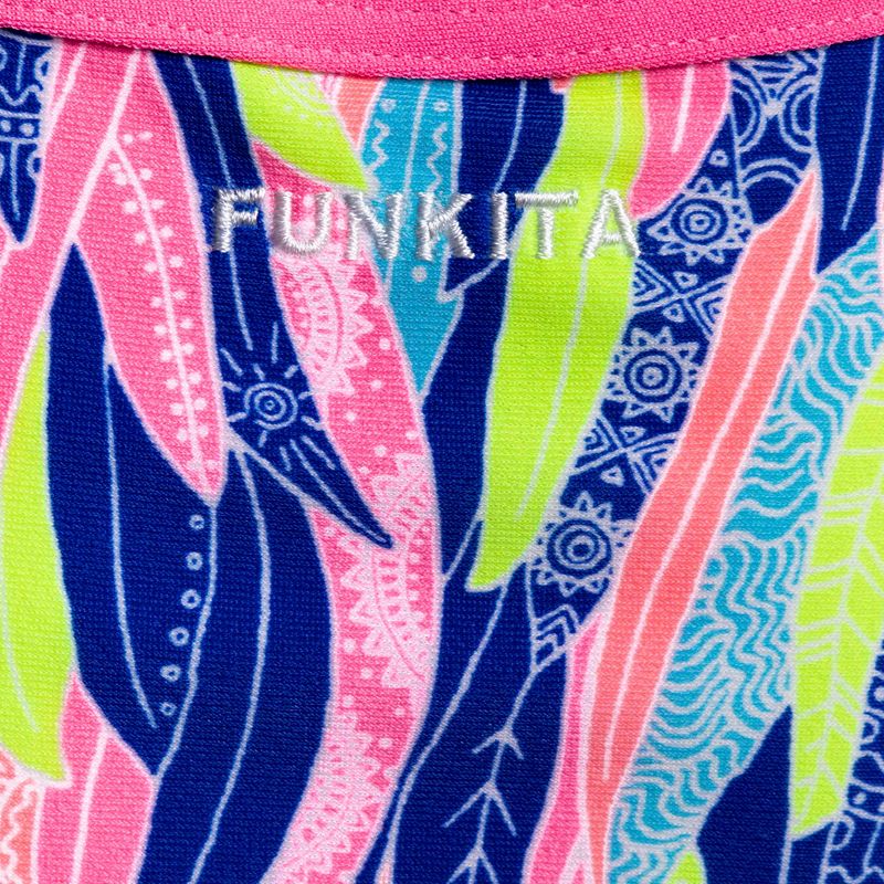 Детски бански костюм Funkita Diamond Back One Piece Wing Tips FKS033G71444 3
