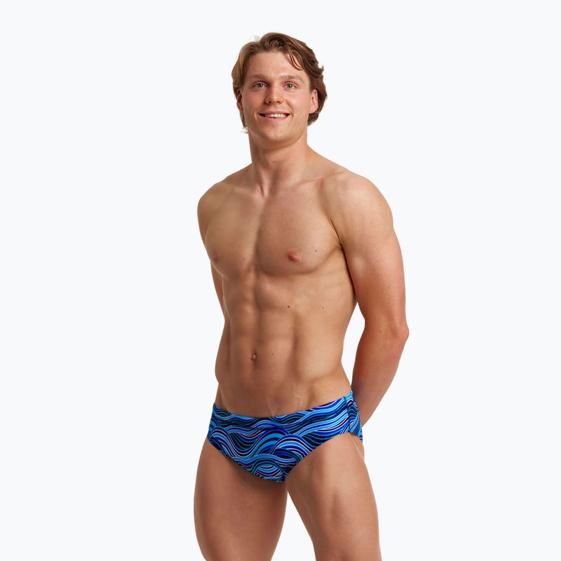 Мъжки бански FUNKY TRUNKS Classic Briefs blue FTS006M714270S 6