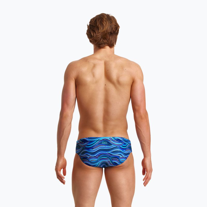 Мъжки бански FUNKY TRUNKS Classic Briefs blue FTS006M714270S 7