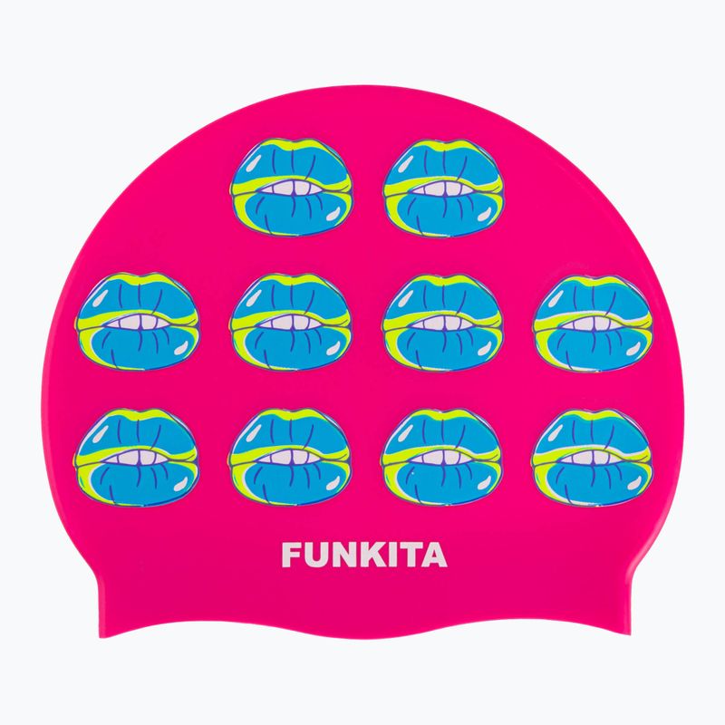 Funkita Силиконова шапка за плуване розова FS997140900