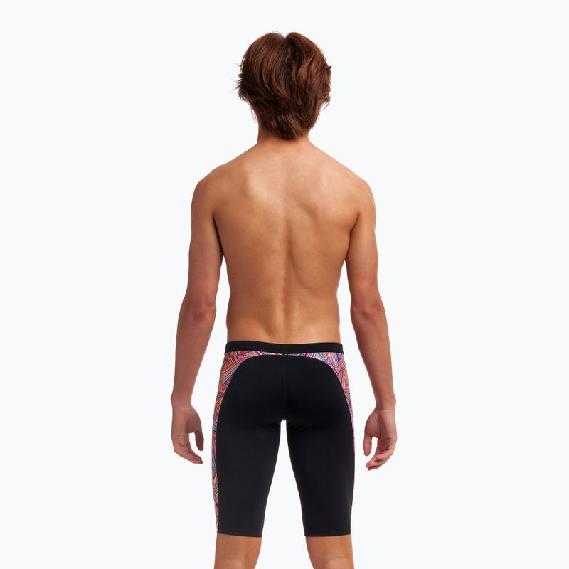 Детски бански костюми Funky Trunks Training Jammers черен FT37B7154328 9