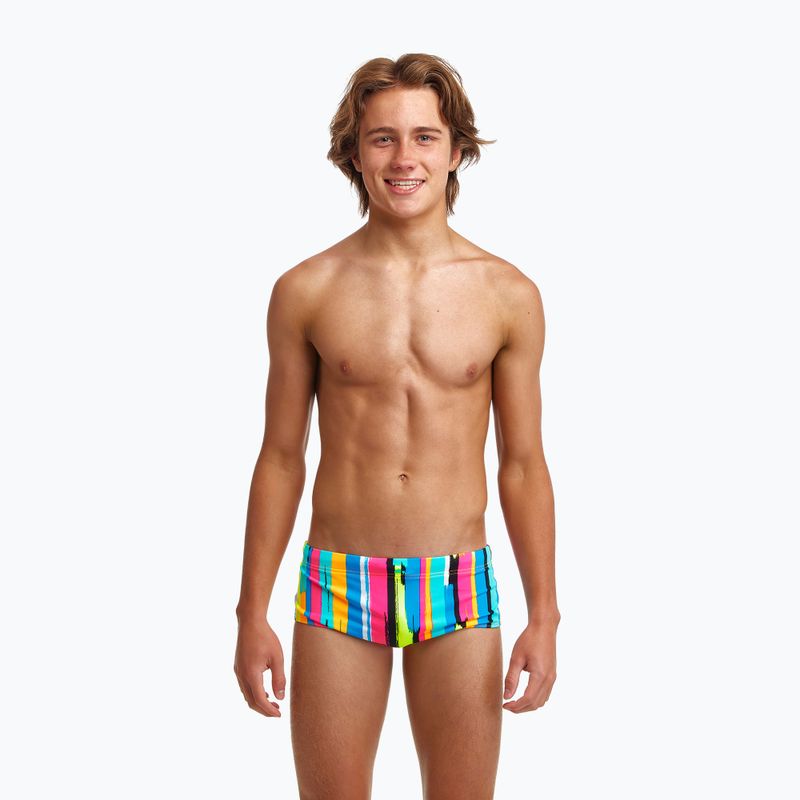 Детски Funky Trunks Sidewinder Trunks цветни боксерки за плуване FTS010B7148128 5