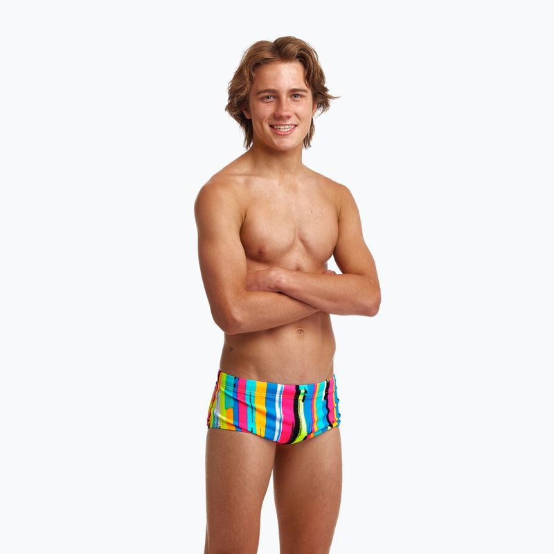 Детски Funky Trunks Sidewinder Trunks цветни боксерки за плуване FTS010B7148128 6