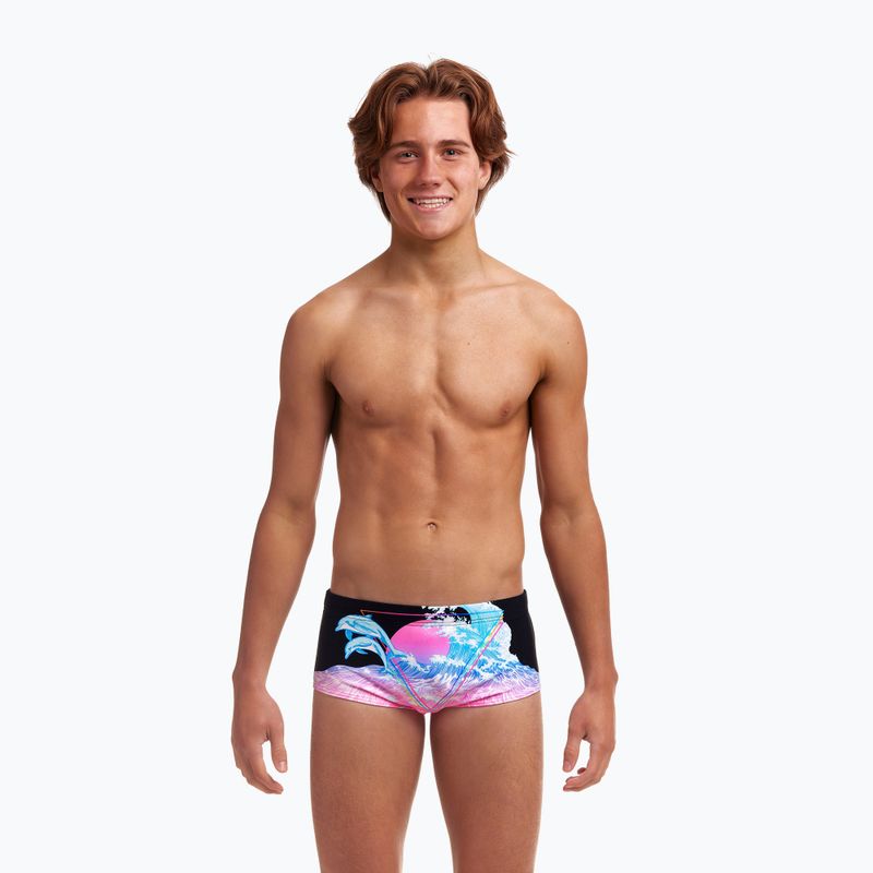 Детски Funky Trunks Sidewinder Trunks цветни боксерки за плуване FTS010B7155828 5