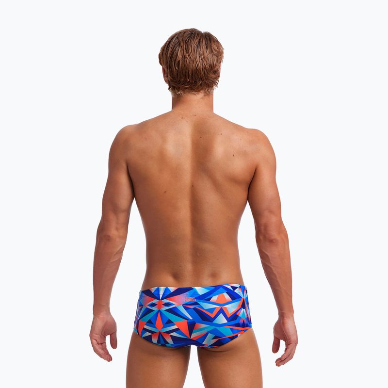 Мъжки бански Funky Trunks Sidewinder тъмносини боксерки FTS010M7149130 7