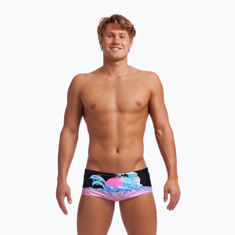 Мъжки бански костюми Funky Trunks Sidewinder цветни боксерки FTS010M7155834 6
