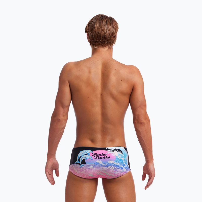Мъжки бански костюми Funky Trunks Sidewinder цветни боксерки FTS010M7155834 8