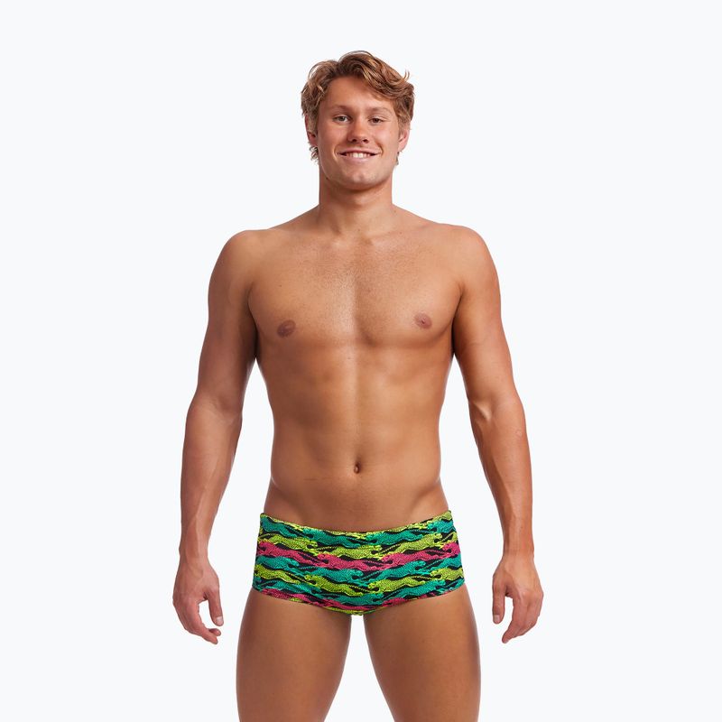 Мъжки бански Funky Trunks Sidewinder цветни боксерки FTS015M7153330 6