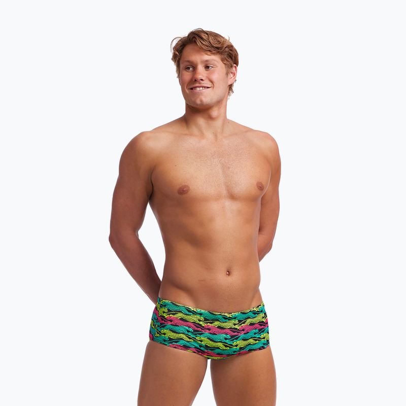 Мъжки бански Funky Trunks Sidewinder цветни боксерки FTS015M7153330 7