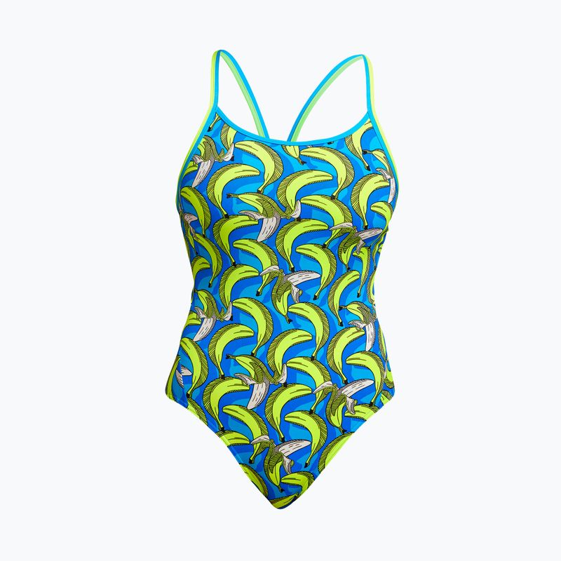 Funkita Diamond Back One Piece дамски бански костюм Blue FS11L7154116