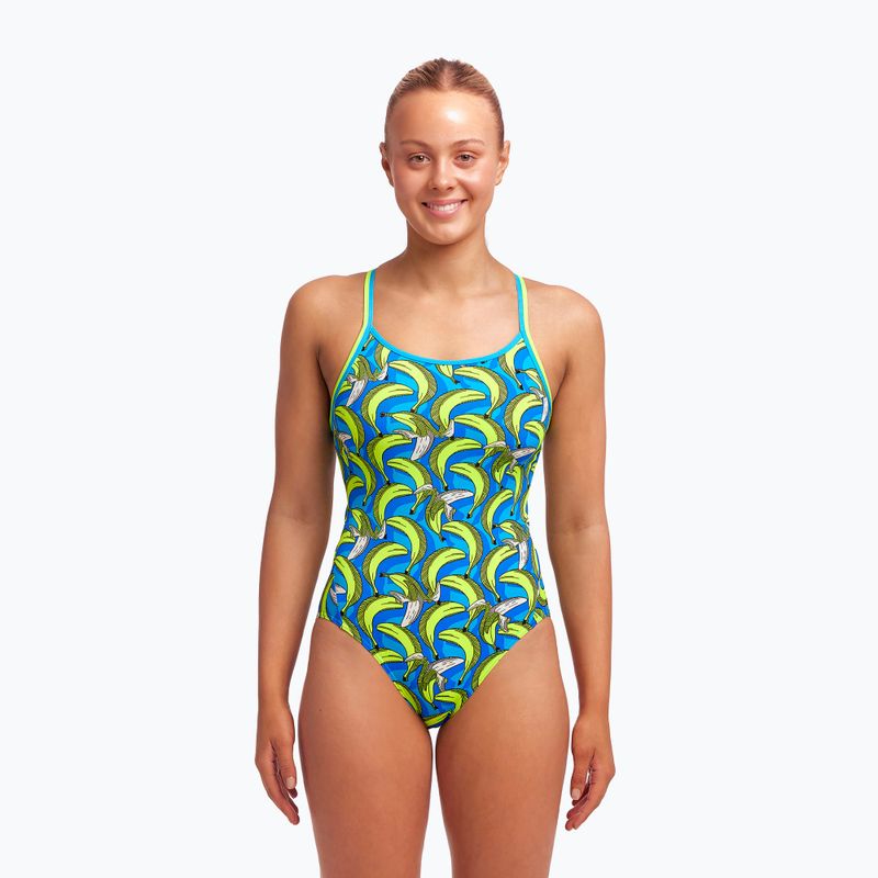 Funkita Diamond Back One Piece дамски бански костюм Blue FS11L7154116 2