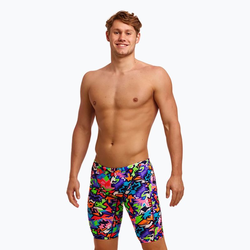 Мъжки бански костюми Funky Trunks Тренировъчни остри ръбове 4