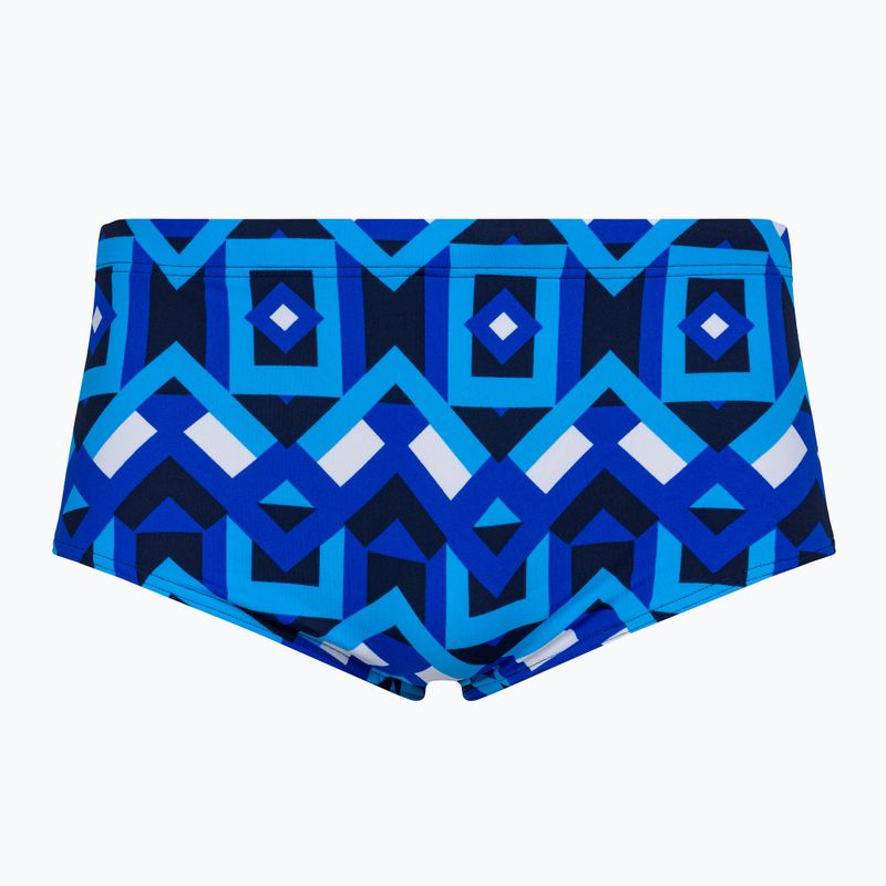 Мъжки боксерки за плуване Funky Trunks Sidewinder с география