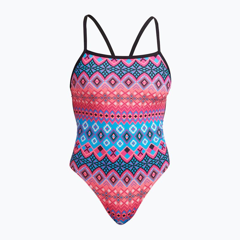 Дамски бански костюм от една част Funkita Strength One Piece tinsel town