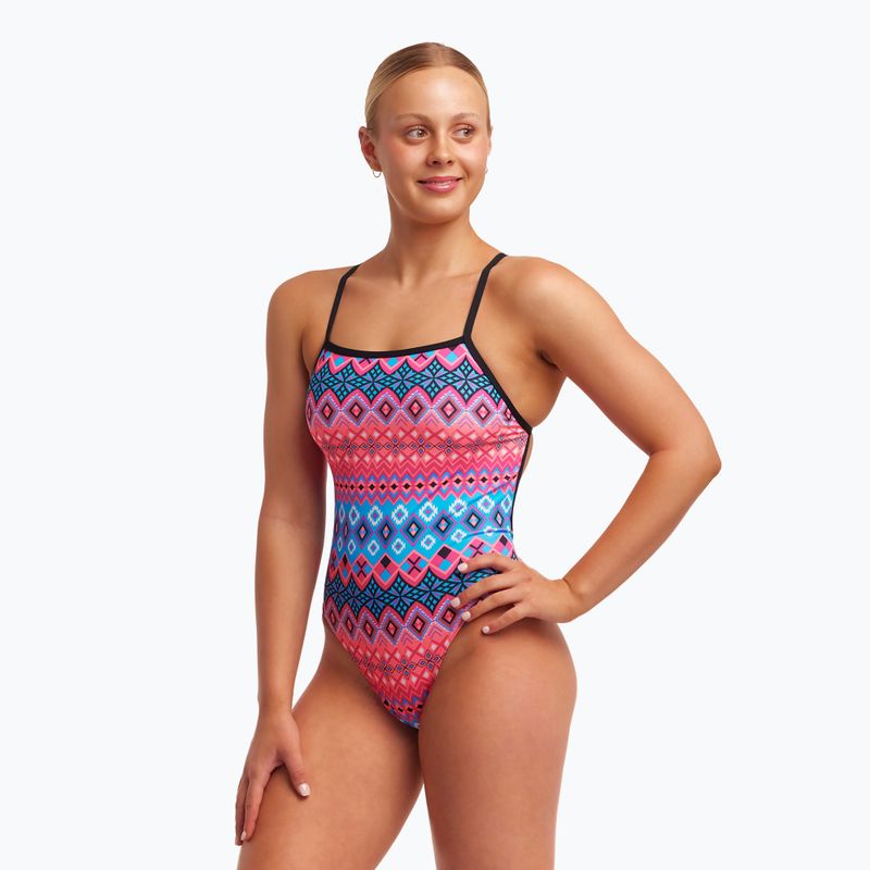 Дамски бански костюм от една част Funkita Strength One Piece tinsel town 2