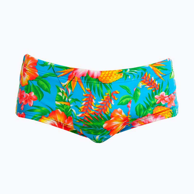 Мъжки боксерки за плуване Funky Trunks Classic Trunks blue hawaii