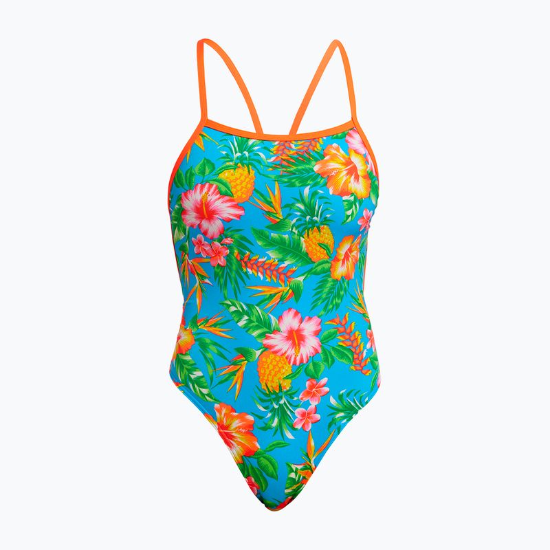 Дамски бански костюм от една част Funkita Strength One Piece blue hawaii